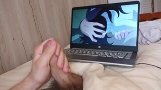 He masturbated to anime, watched and didn't yawn...