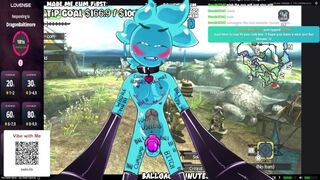 Slutty Slime Fights Big Horny Monsters while Moaning.