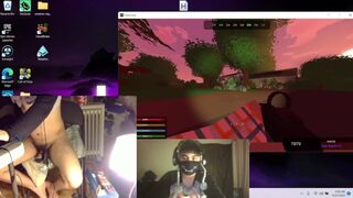 Game And Chill Zombie Game With Vibrator pt5