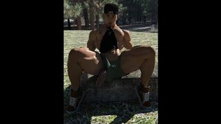 Muscle boytoy chuck - Playtime at the park