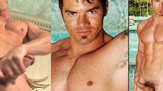 MICHAEL VON STEELE- Hollywood Actor Jerks Off and Cums