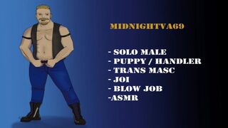 Trans Masc Puppy / Handler / M4M / JOI