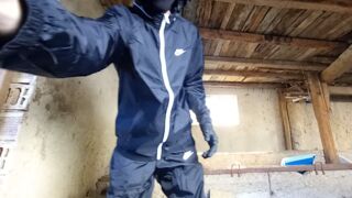 Filming Myself in a Nike Tracksuit – Abandoned Spot