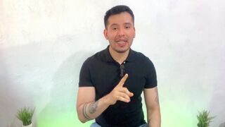 Young twink endowed with 20cm penetrates for the first time the muscular military friend of his father. Story