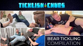 TicklishChub: Compilation of Subs Giggling And Groaning With Every Tickle Chubby Daddy Gives