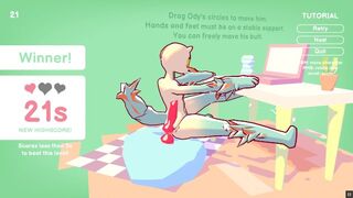 Odymos [LGBT Hentai game] Ep.1 big anal plug in the shower to make him cum more than twice