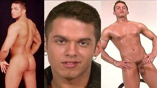 MUSCLE MODEL SABASTIAN Gets Undressed and Hard