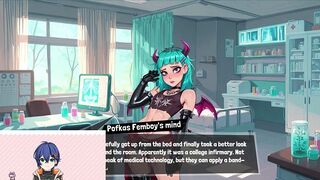 Femboy play's Femboy and futa house