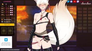 femboy vtuber gets his cock played with while gaming [M4M Roleplay]