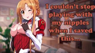 Hentai JOI - SAO Asuna and Suguha show you just what VR can do for pervs