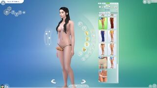 Making a female sex sim