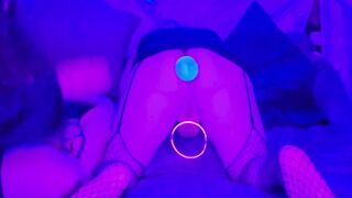 USING HER SISSYS CLITTY AND BOY PUSSY LIKE THE SLUT SHE IS