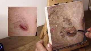 JOI OF PAINTING EPISODE 73 - Nipple Play Details