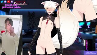 Cuntboy vtuber fingers his pussy for you [M4M Roleplay]