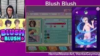 A flick and a swish! Blush Blush #43 W/HentaiMasterArt