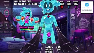 Slime Goes Wild Over Sexy Wolf Man