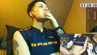 smoke and masturbate