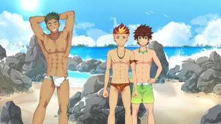 Game: Camp of Friends part 2, Episode 15 - Alone with Taiga (Russian voice)