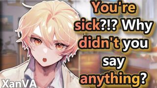 Boyfriend Takes Care of you when you're sickASMR M4F)(BFE)(Sick Listener)(Comfort)(Cuddles)(L-bomb