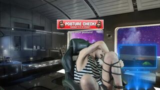 Self tie rope play Shibari in space futomomo