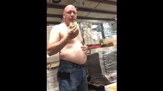 Puckos pig donut stuffing