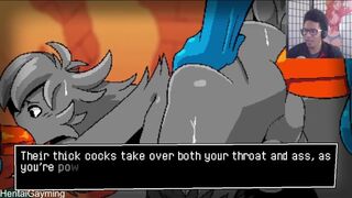 (Gay) Convention goes crazy! Tailbound #1 W/HentaiGayming