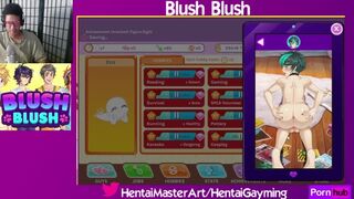 Butt of the joke! Blush Blush #27 W/HentaiGayming