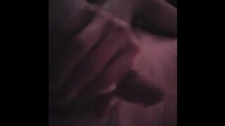 Jacking off before bed