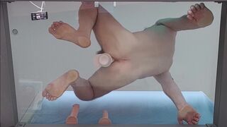 Training my ass for DP on a glass bridge