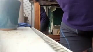 teasing in underpants