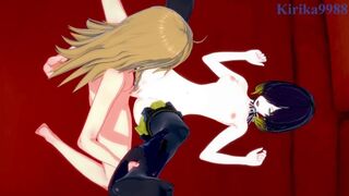 Leiur Darâhim and Kaede Kagayama have intense futanari sex - Symphogear & Non Non Biyori Hentai