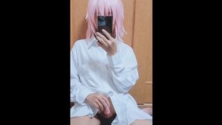 Masturbation in front of the mirror 8 Astolfo Naked Shirt