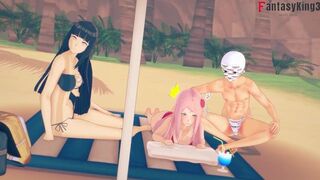 Fucking Hinata and Sakura Get Jealous | Watch The Full Movie on Patreon: Fantasyking3