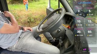 a worker in the bush