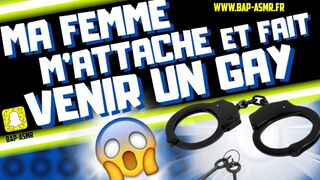 I let myself be touched by an unknown gay for my wife's pleasure [French Audio Porno]