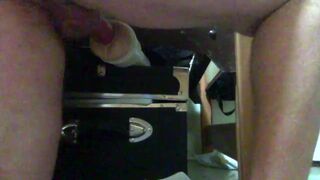 Getting High and Pounding My Fleshlight Doggystyle (w/ hand fuck)