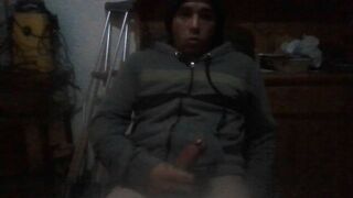 SEXY BOY! Hot boy takes out all his cum!!