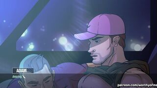 Nice to See An Alpha Male Receiving A Blowjob Before an Escape Room Excursion