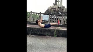 I did a sexy training yesterday with a Korean fuck buddy!! I was spanked many times!!【ANAL】