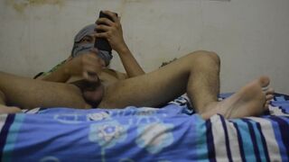 I was so horny that I started masturbating watching erotic videos