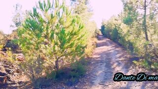 Cumshot in the middle of nature chapter 5