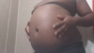 Late night inflation with belt