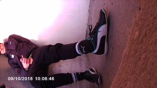 Sneaker close up view - 50.6525778N, 15.1957442E - CRUNCH CRUNCH