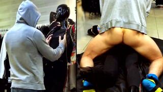 A security guard FUCKS mannequins for clothes at night...