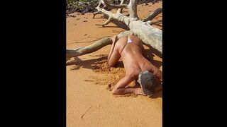 Ladysilva my big ass on The beach