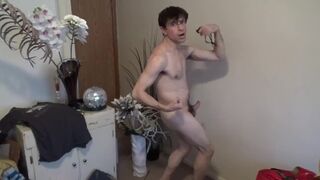 Bouncing Boner on A Dancing Hunk!