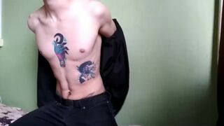 Masturbating and fucked yourself with your fingers