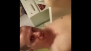 Pissing on my face and in my mouth