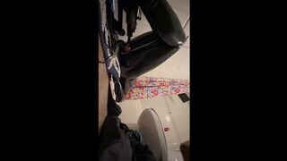 Puppy gets fucked by a Fan Toy!