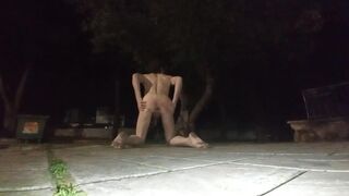 Nude walk in public
